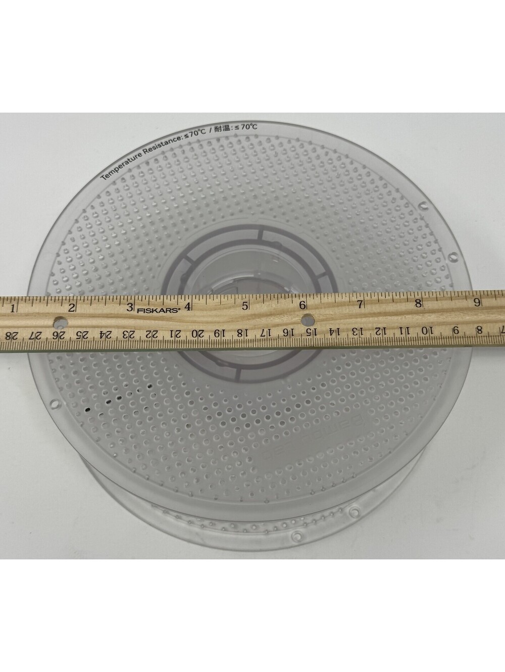 Bambu Lab Reusable Filament Spool – Clear – AMS Compatible Empty Spool Only - Picture 5 of 6